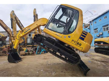 Kāpurķēžu ekskavators Used komatsu Pc60-7 Crawler Excavator 6 Ton Excavator In Shanghai China For Sale PC 60 60-7 PC60 PC78 excavator: foto 4