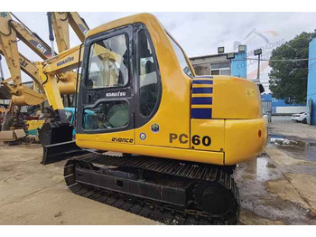 Kāpurķēžu ekskavators Used komatsu Pc60-7 Crawler Excavator 6 Ton Excavator In Shanghai China For Sale PC 60 60-7 PC60 PC78 excavator: foto 3