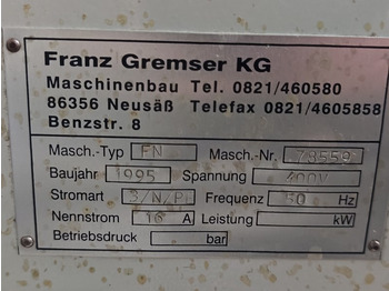 Locīšanas mašīna MB Bäuerle CAS 524 I 1995: foto 3
