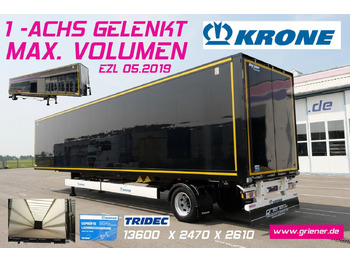 Puspiekabe slēgtā virsbūve KRONE