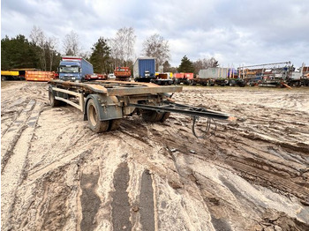 Multilift/ Būvgružu konteinera piekabe HÜFFERMANN