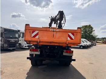 Kravas automašīna pašizgāzējs, Kravas auto ar manipulatoru MAN TGA 18.310 Kipper - Kran 4x4: foto 4