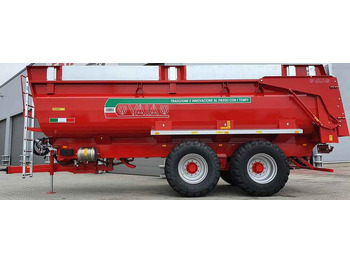 Jaunā Lauksaimniecības piekabe-pašizgāzējs VAIA NL18 (2 axle trailer): foto 3