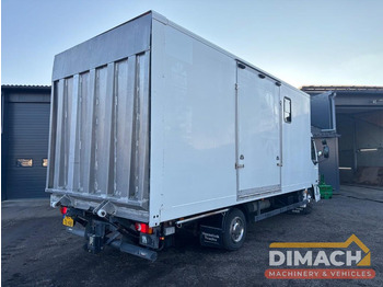 Zirgu kravas automašīna DAF FA LF45.150 4 paards, laadlift. Horsetruck NL truck: foto 5