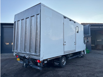 Kravas automašīna dzīvnieku pārvadāšanai DAF LF 45.150 4 paards, laadlift. Horsetruck NL truck: foto 4