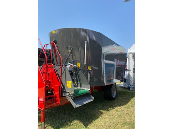 Jaunā Lopbarības mikseris Ando Tech Futtermischwagen / Feed mixer / Melangeuse / Carro di alimentazione / Remolque alimentador / Кормораздатчик / Wóz paszowy T-REX 24 m3: foto 3
