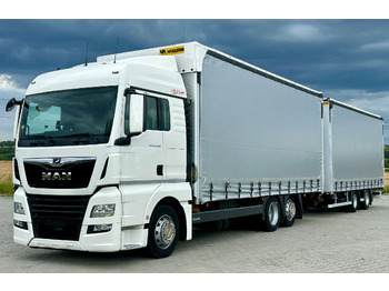 Kravas automašīna ar tentu MAN TGX 26.460