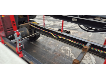 Piekabe noņemamā virsbūve/ Konteineru vedējs Krone AZ 3x vorhanden SAF Achsen, fertig gestapelt: foto 2