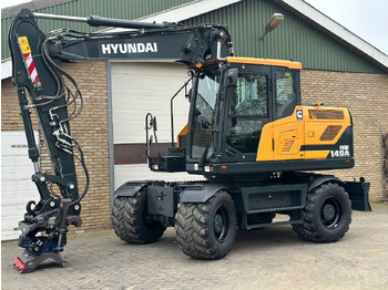 Riteņu ekskavators Hyundai HW140A: foto 4