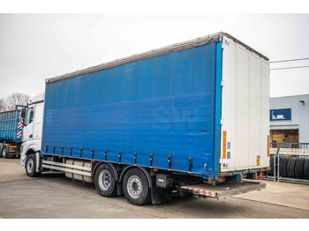 Kravas automašīna ar tentu Mercedes ACTROS 2548-6X2+E6+VOITH-(+remorque: +5.000 € ): foto 4
