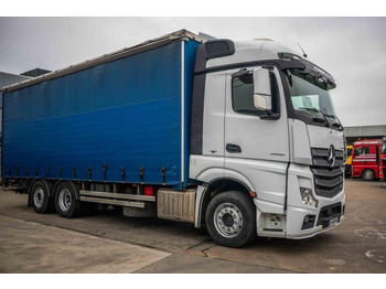 Kravas automašīna ar tentu Mercedes ACTROS 2548-6X2+E6+VOITH-(+remorque: +5.000 € ): foto 2