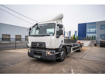 Konteineru vedējs/ Kravas automašīna ar noņemamā virsbūve RENAULT D Wide 380