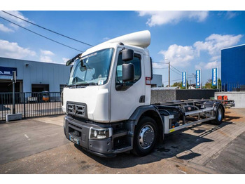 Konteineru vedējs/ Kravas automašīna ar noņemamā virsbūve RENAULT D Wide 380