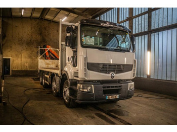 Bortu kravas automašīna/ Platforma, Kravas auto ar manipulatoru Renault KERAX 380DXI-8x4+PK18TM/3EXT: foto 2 Bortu kravas automašīna/ Platforma, Kravas auto ar manipulatoru Renault KERAX 380DXI-8x4+PK18TM/3EXT: foto 2