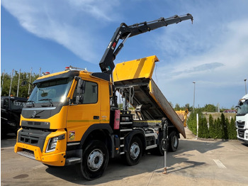 Kravas automašīna pašizgāzējs, Kravas auto ar manipulatoru VOLVO FMX 460,  8x4, 2017, HIAB 188: foto 3
