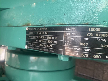 Jaunā Elektroģenerators Cummins C1400D5 - 1.400 kVA Generator - DPX-18532-O: foto 4