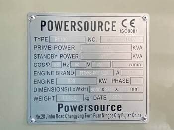Jaunā Elektroģenerators Perkins 4008TAG2A - 1100 kVA Generator - DPX-19820: foto 4