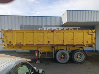 Puspiekabe pašizgāzējs Kaiser 2 Axle Steel Tipper , Spring Suspension , Drum Brakes: foto 2