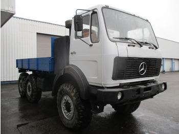 Bortu kravas automašīna/ Platforma Mercedes-Benz FAP 2026 , V8 , 6x6 , ZF Manual , Spring suspension , Ex: foto 4