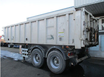 Puspiekabe pašizgāzējs Stas 2 Axle Tipper Trailer , Spring Suspension, Drum brakes: foto 5