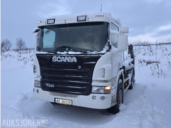 Būvgružu konteineru vedējs SCANIA P 280