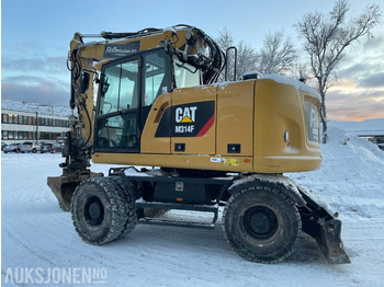 Ekskavators 2019 Cat M314F Hjulgraver, 4840 timer, Tiltrotator, S60, maskinstyring, sertifisert til Juli 2026: foto 3