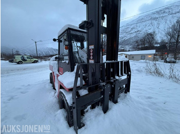 Iekraušanas tehnika 2003 Nissan VF05H70U Motvektstruck - 7 Tonn løftevekt - Nye batteri - 9578T: foto 4