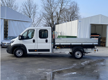 Jaunā Komercauto pašizgāzējs, Kravas-pasažieru furgons PEUGEOT BOXER L4 DOKA 180 PS | SCATTOLINI DREISEITENKIPPER 3150MM: foto 5