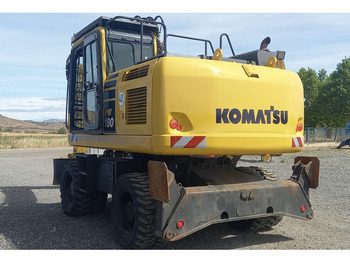 Riteņu ekskavators Komatsu PW180-10: foto 4