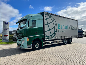 Kravas automašīna ar tentu MERCEDES-BENZ Actros 2745