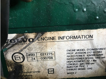 Dzinējs VOLVO FH