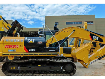 Kāpurķēžu ekskavators CATERPILLAR 320D