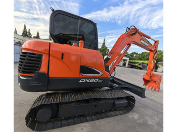 Kāpurķēžu ekskavators Doosan Dx60  Crawler Excavator: foto 2 Kāpurķēžu ekskavators Doosan Dx60  Crawler Excavator: foto 2