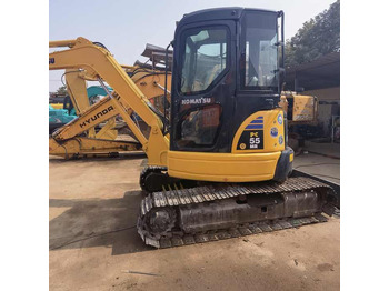 Mini-ekskavators Komatsu Used PC55MR small excavator free of shipping PC35 PC55 are the most popular second hand mini excavator for sale: foto 2