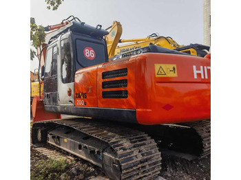Ekskavators Used Hitachi ZX200-3 Excavator 20 Ton Digger Cheap Price and high quality Crawler Excavator for sale in shanghai: foto 2
