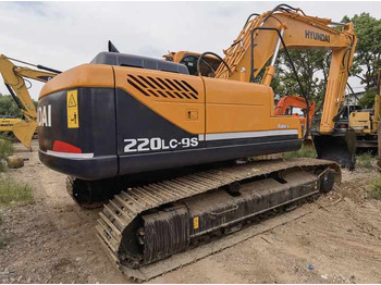 Kāpurķēžu ekskavators Used Korea Hyundai 220LC-9s hydraulic Crawler Excavator Hyundai digger For Sale: foto 2