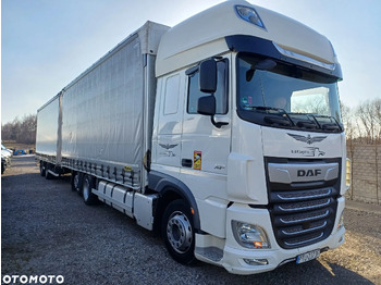 Kravas automašīna ar tentu DAF XF 480