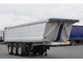 Puspiekabe pašizgāzējs Benalu WYWROTKA / 25 m3 / ALUMINIOWA / OŚ PODNOSZONA /: foto 4