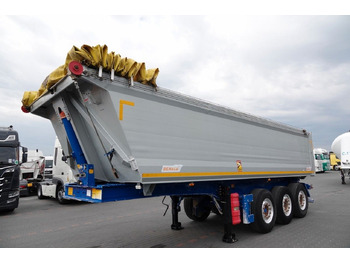 Puspiekabe pašizgāzējs Benalu WYWROTKA / 26 m3 / ALUMINIOWA / OŚ PODNOSZONA /: foto 3