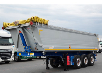 Puspiekabe pašizgāzējs Benalu WYWROTKA / 26 m3 / ALUMINIOWA / OŚ PODNOSZONA /: foto 2