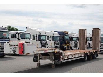Puspiekabe zema profila platforma CASTERA
