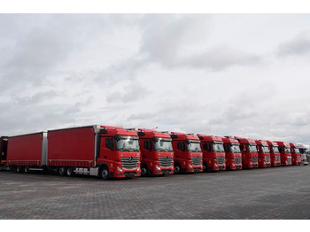 Kravas automašīna ar tentu MERCEDES-BENZ Actros 2548
