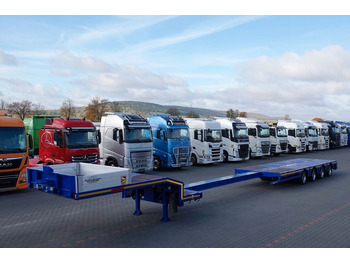 Puspiekabe zema profila platforma NOOTEBOOM