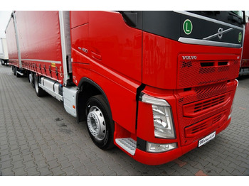 Kravas automašīna ar tentu Volvo FH 460 / I-SAVE / ZESTAW TANDEM 120 M3 / PRZEJAZ: foto 5