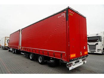 Kravas automašīna ar tentu Volvo FH 460 / I-SAVE / ZESTAW TANDEM 120 M3 / PRZEJAZ: foto 2
