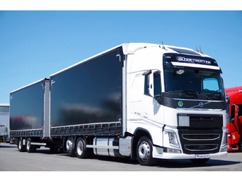 Kravas automašīna ar tentu VOLVO FH 460