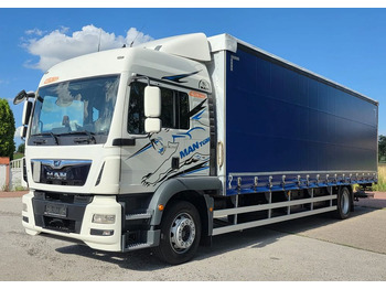 Kravas automašīna ar tentu MAN TGM 18.250
