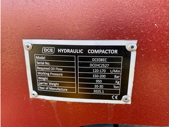 Vibrobliete DCE EE08EC VIBRATING PLATE: foto 3 Vibrobliete DCE EE08EC VIBRATING PLATE: foto 3