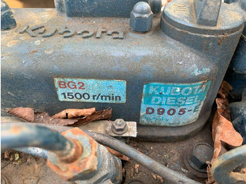 Dzinējs - Celtniecības tehnika Kubota D 905E ENGINE: foto 3