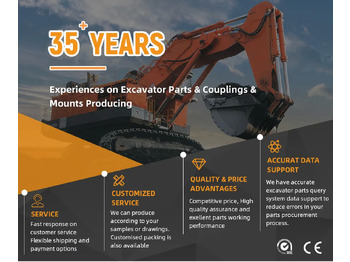Motora spilvens YNF High-Quality E120 E312 E312B Engine Mount Rubber For Caterpillar Excavator Engine Cushion: foto 5